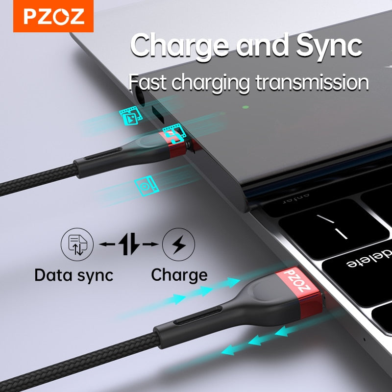 PZOZ - USB to Type-C Cable