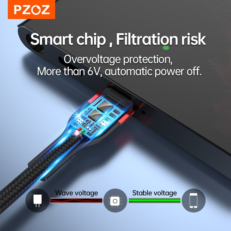 PZOZ - USB to Type-C Cable